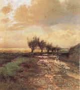 A Country Road, Alexei Savrasov